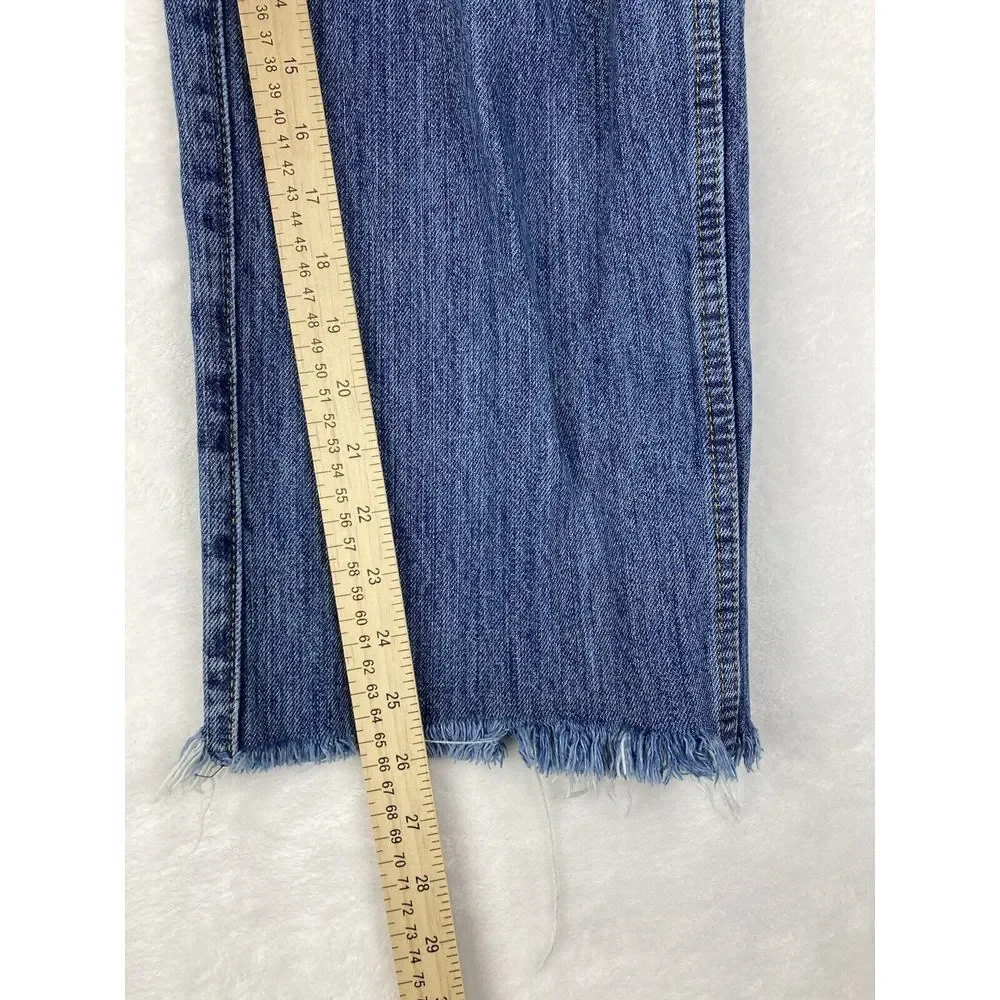 Cinch Jeans Raw Hem Short Medium Wash‎ Mens Size 34x26 (33x26 Measured)